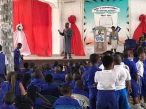 Chike at Dority International Secondary School