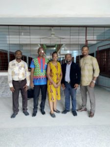 picture of DISS Alumni members with Mrs Zovannah Onumah