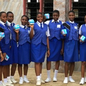 picture of Dority students commemorating World Menstrual Hygiene Day