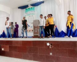 Drama presentation at Dority graduation